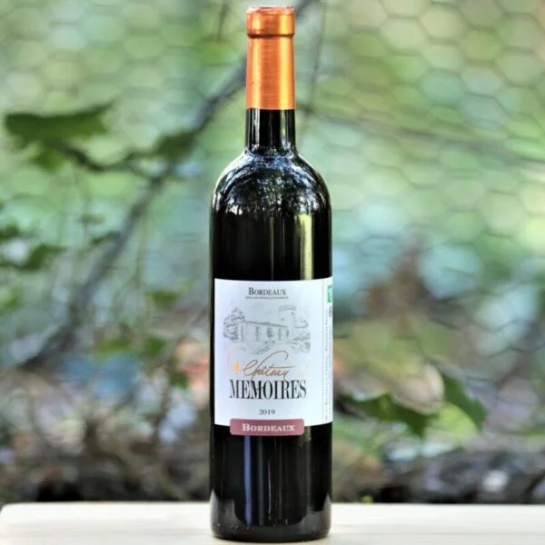 Château Mémoires, AOC Bordeaux, vin rouge biodynamique
