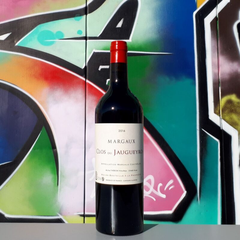 AOC Margaux 2016, Clos du Jaugueryron, vin biodynamique de Bordeaux