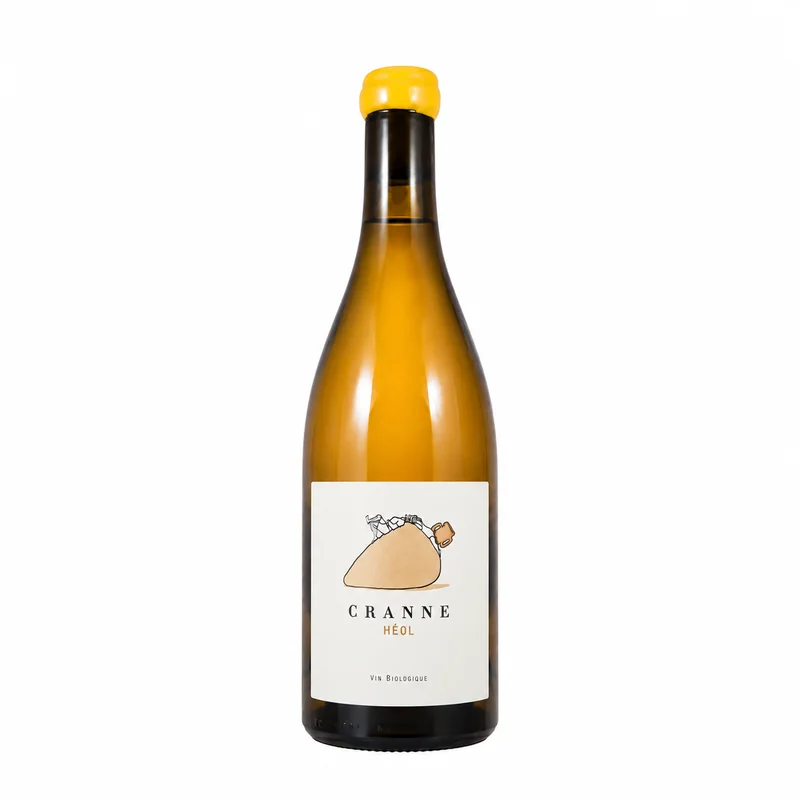 Cranne Heol, Vignobles Lacoste, muscaris-voltis-floréal (cépages résistants), vin blanc sec élevé en amphores, bio