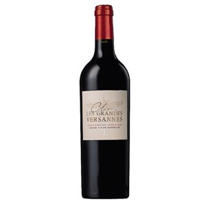 Les Grandes Versannes, AOC Saint-Emilion Grand Cru, vin rouge élevé en fûts de chêne