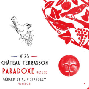 Paradoxe, Château Terrasson, Gérald et Alix Standley, AOC Castillon, vin bio