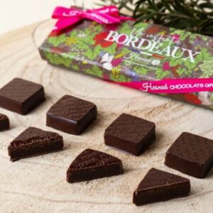 Bonbons au chocolat au vin rouge de Bordeaux, Chocolaterie Hasnaâ