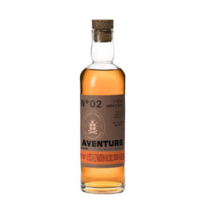 Aventure N° 2 chêne américain, rye whisky français bio, Bordeaux Distilling Company