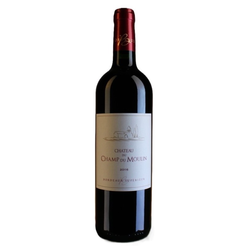 Château du Champ du Moulin 2016, Michel Liessi, AOC Bordeaux Supérieur, vin rouge bio