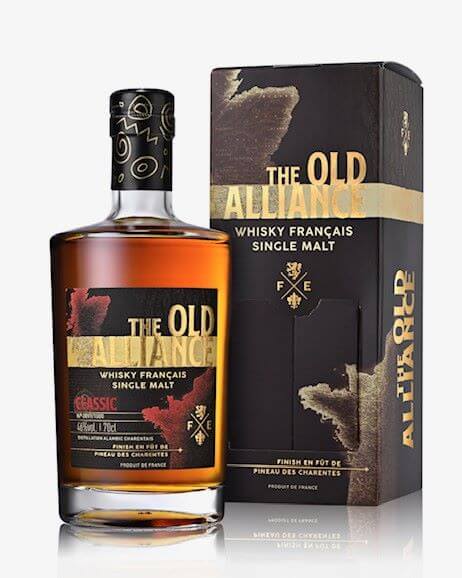 The Old Alliance classic, whisky français single malt, finition vieux pineau