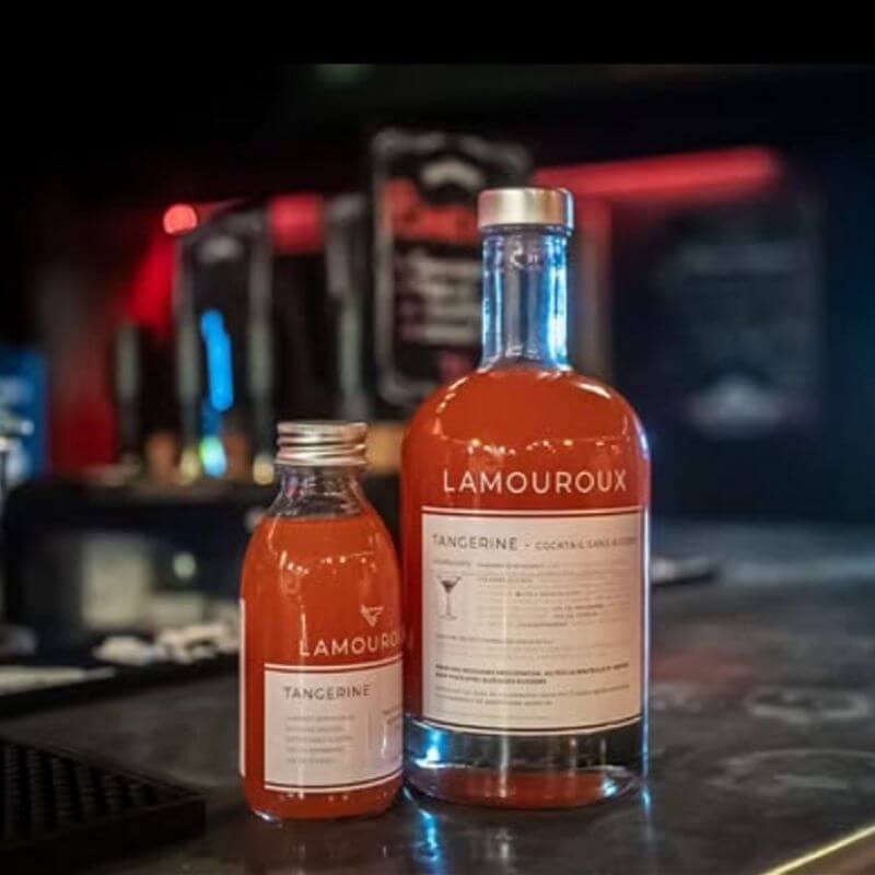 Tangerine, cocktail sans alcool, Lamouroux Bordeaux