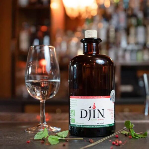 Nature Passion, Djin Spirits, gin bio fran&ccedil;ais sans alcool