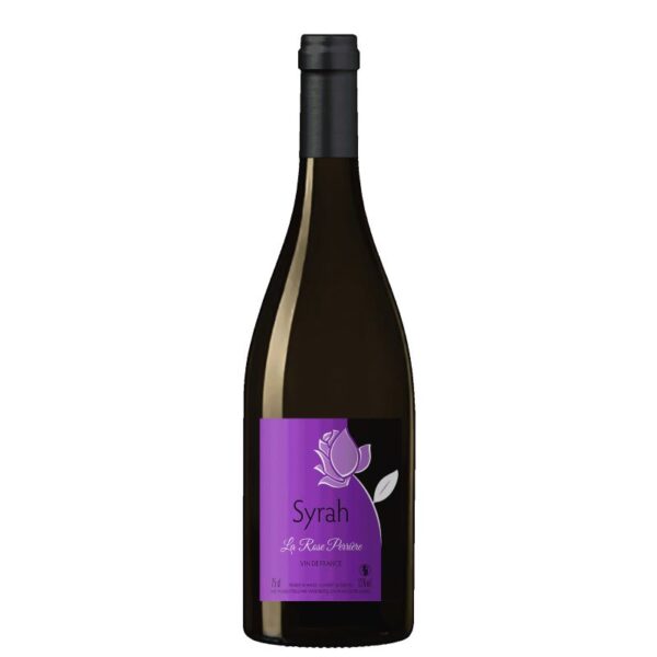 Syrah, La Rose Perri&egrave;re, vin rouge bio