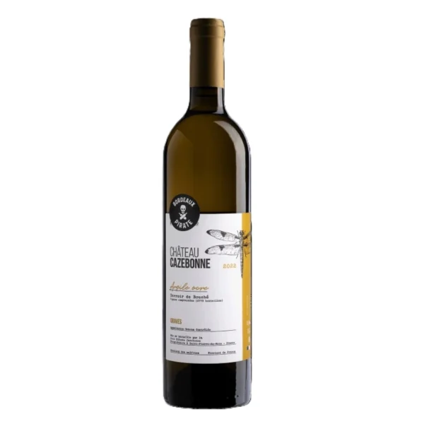 Argile Ocre, AOC Graves, Ch&acirc;teau Cazebonne, label Bordeaux Pirate