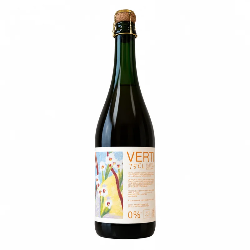 Vertu de Peybonhomme | boisson pétillante sans alcool, 75cl, bio